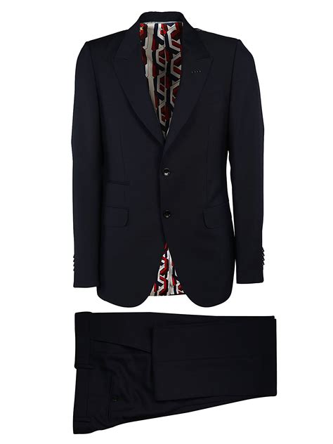 gucci striped suit|gucci men's evening suits.